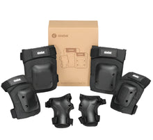 Load image into Gallery viewer, Segway Ninebot Protective Gear Set for Youth/Adult Knee Elbow Wrist Guards for Scooters Skateboarding Roller Skating Inline Skate Cycling Black
