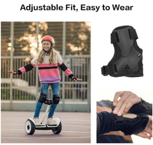 Load image into Gallery viewer, Segway Ninebot Protective Gear Set for Youth/Adult Knee Elbow Wrist Guards for Scooters Skateboarding Roller Skating Inline Skate Cycling Black
