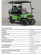 Load image into Gallery viewer, MTM Sierra 4 Electric Golf Cart
