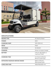 تحميل الصورة إلى عارض المعرض، MTM VAN 2 Model Electric Utility Golf Cart-For malls Airport logistics
