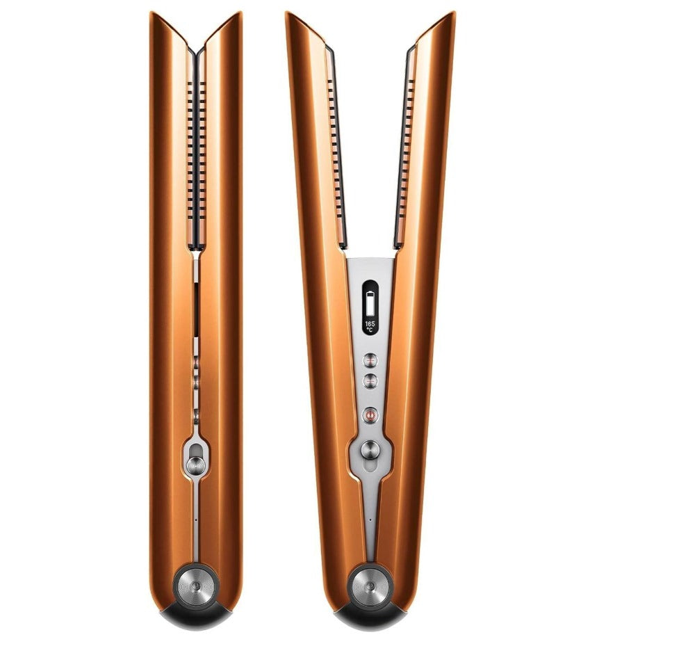 Dyson HS07 Codeless Hair Straightener Corrale Nickel Copper 30 Min Cord Free Styling
