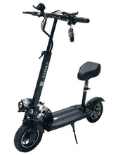 Load image into Gallery viewer, NEW V10 Electric Scooter 1200W 48V 12Ah Range 20-40Km Fast with Triple LED Headlamps Base LED Lights
