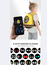 Load image into Gallery viewer, Girls LED Smart Display Backpack Pixel Art Bag Ant &amp; Carrot
