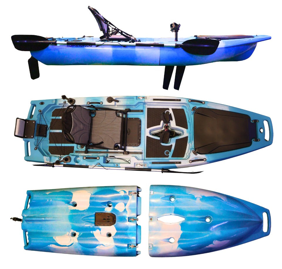 Croon Single Person Flap Pedal Kayak 2.86m Vk-38