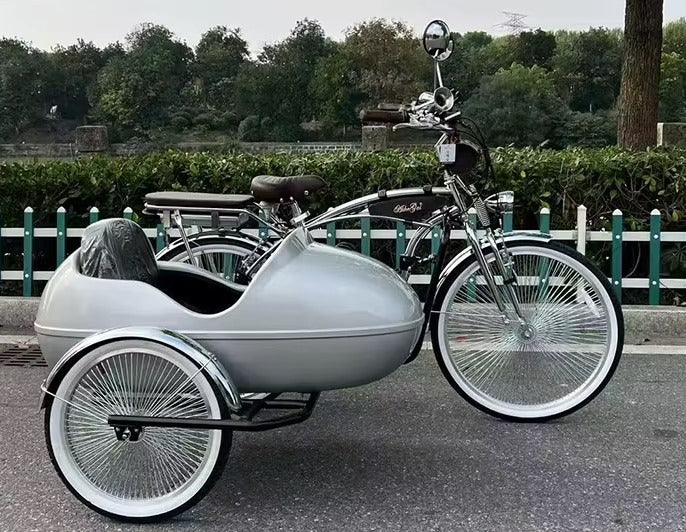 Retro Alloy Side Tricycle