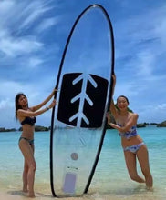 تحميل الصورة إلى عارض المعرض، Transparent SUP paddle board 3.10 meters
