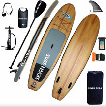 تحميل الصورة إلى عارض المعرض، Wooden Stand Up Paddle Board
