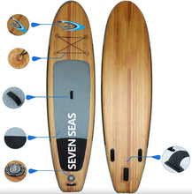 تحميل الصورة إلى عارض المعرض، Wooden Stand Up Paddle Board
