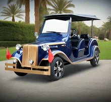 تحميل الصورة إلى عارض المعرض، Classic Golf Cart Vintage Car Design-6 Seater
