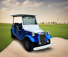 تحميل الصورة إلى عارض المعرض، Classic Golf Cart Vintage Car Design-6 Seater

