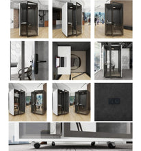 تحميل الصورة إلى عارض المعرض، Movable Solo Cabin Sound proof Privacy Work, Learn, Meetings With No Distractions
