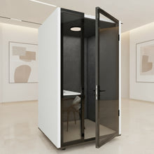 تحميل الصورة إلى عارض المعرض، Movable Solo Cabin Sound proof Privacy Work, Learn, Meetings With No Distractions
