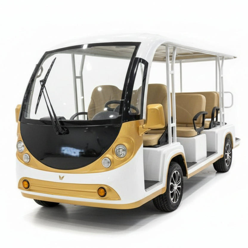 Electric Tour Shuttle 75V with 08 Seats Sightseeing Bus