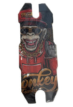 تحميل الصورة إلى عارض المعرض، E-10 Electric Scooter Floor Board Deck – Retro Monkey Bull Custom Design
