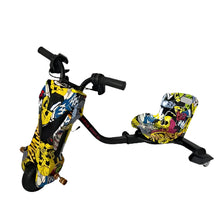 تحميل الصورة إلى عارض المعرض، Childrens 3 Wheel 360 Degree Rotation Electric Drifting Scooter 36V  with Led Light

