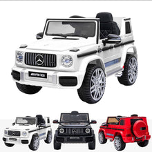 تحميل الصورة إلى عارض المعرض، Kids Ride On Cars Mercedes-Benz Amg G63 Licensed Remote Control Mp3
