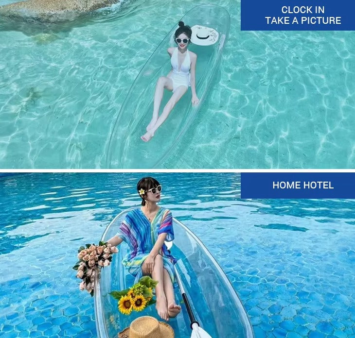 Transparent 4 Seater Kayak