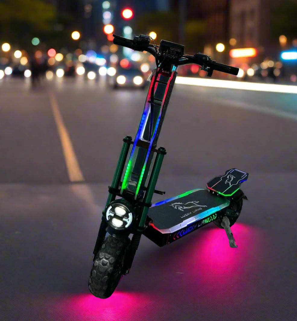L6 Dual Motor E Scooter 60V 40Ah 3000W Dual Motor-2025 new version