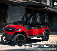 تحميل الصورة إلى عارض المعرض، MTM Breeze 4 Luxury Electric Golf Cart - 04 seater
