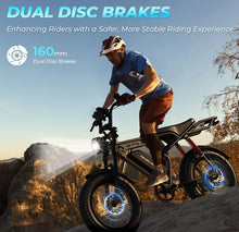 Load image into Gallery viewer, WINDHORSE V8 PRO 2025 NEW HARLE ELECTRIC BIKE 48V 15AH 750W

