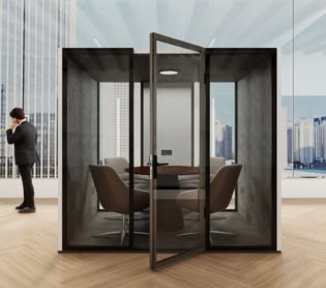 Team Cabin Sound proof Privacy Work Learn-Movable