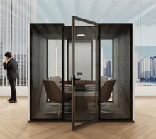 تحميل الصورة إلى عارض المعرض، Team Cabin Sound proof Privacy Work Learn-Movable
