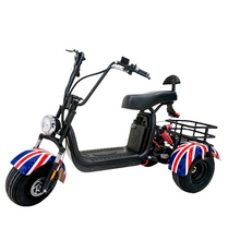 تحميل الصورة إلى عارض المعرض، City coco 03 Wheeled Harley Electric Scooter 60V 15Ah 1000W
