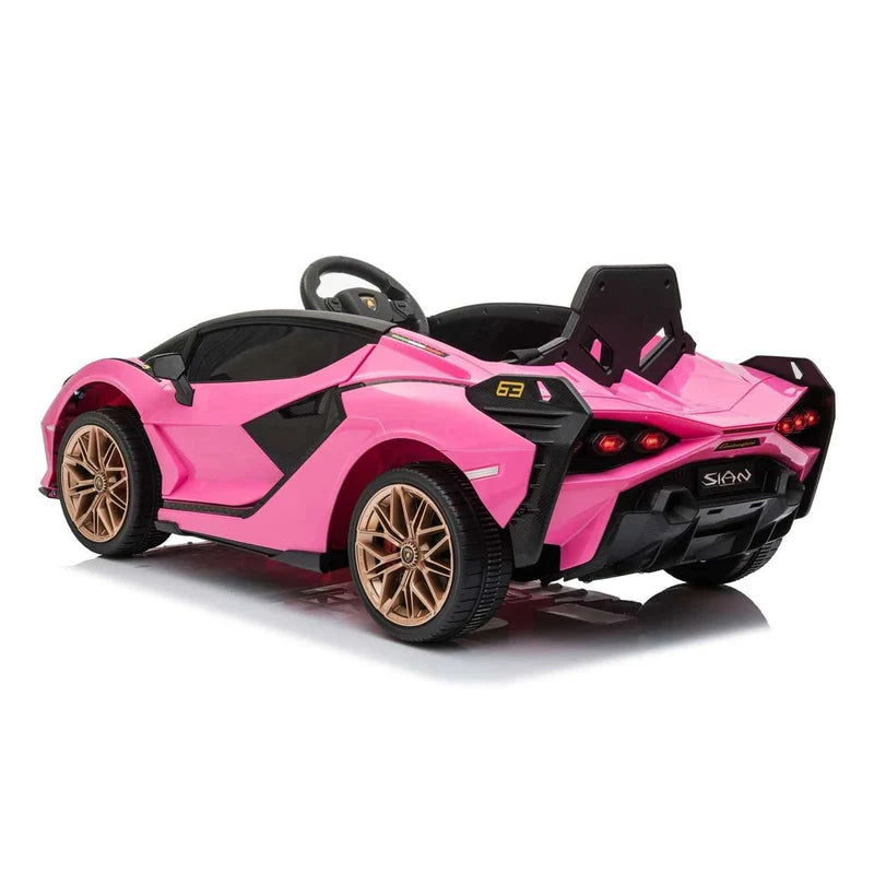 Lamborghini Kids ride on Electric car Pink Girl