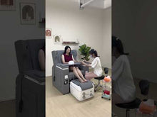 Load and play video in Gallery viewer, Commercial Pedicure Foot Spa Massage Chair– Luxury Comfort for Salons &amp; Homes
