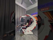 تحميل وتشغيل الفيديو في عارض المعرض، Zero Gravity Recline, Heat Massage, RGB LED, and Foot Rest - Ultimate PC Gamer Chair
