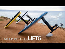 Load and play video in Gallery viewer, Lift5 PRO 4'4 SUNKISSED Yellow– Next-Generation Electric Hydrofoil
