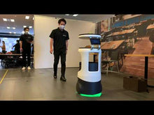 تحميل وتشغيل الفيديو في عارض المعرض، Uwant Delivery Pudu Commercial Robot Food Robot Delivery Robot
