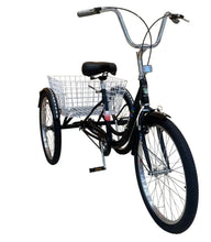 تحميل الصورة إلى عارض المعرض، City Tricycle 26&quot; With Rear Basket single speed
