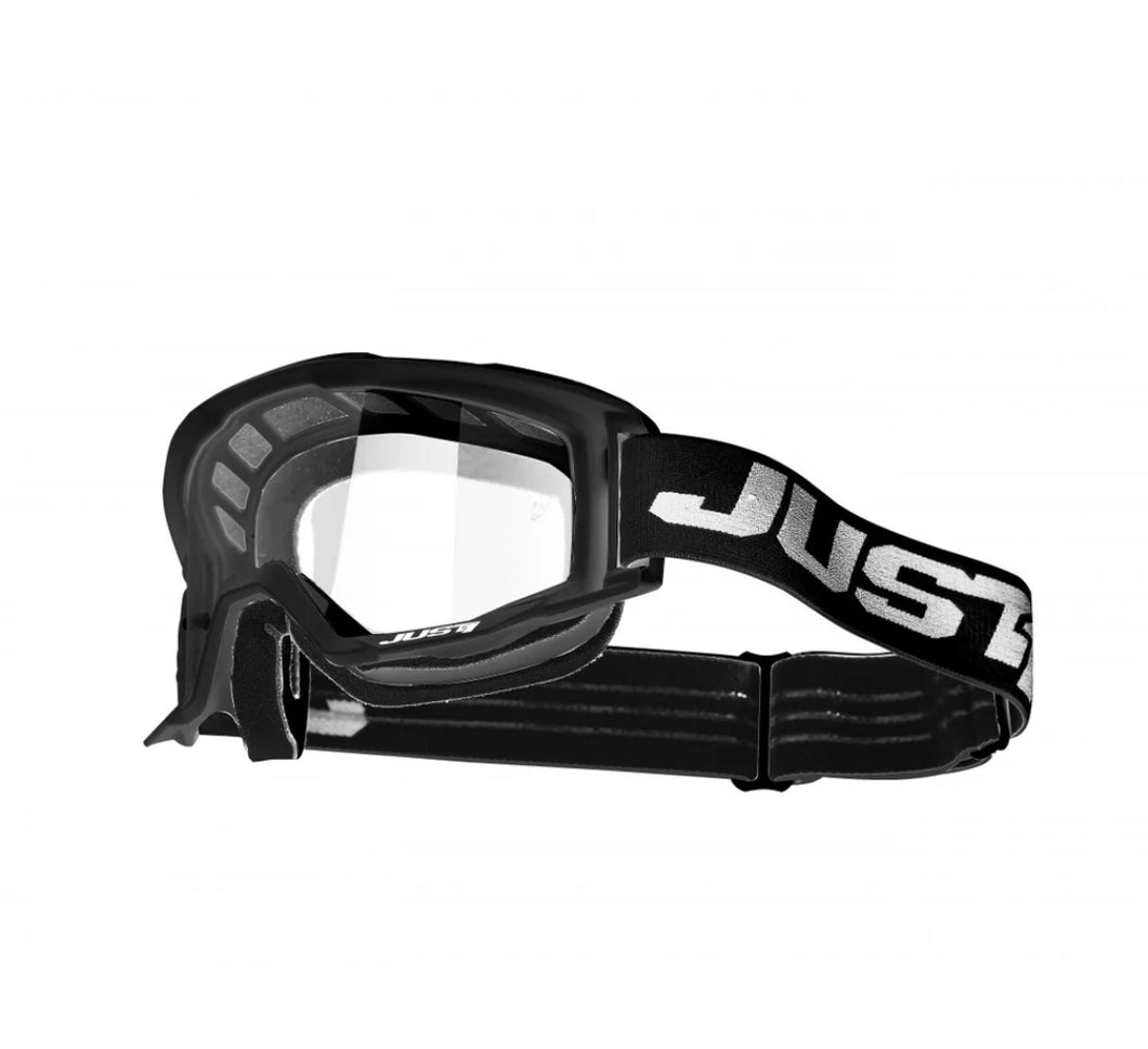 Just1 Best Motorcycle Goggles – Clear Black