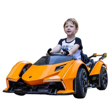 تحميل الصورة إلى عارض المعرض، Lamborghini V12 Vision Gran Turismo Ride on Sports Car for Kids, Large

