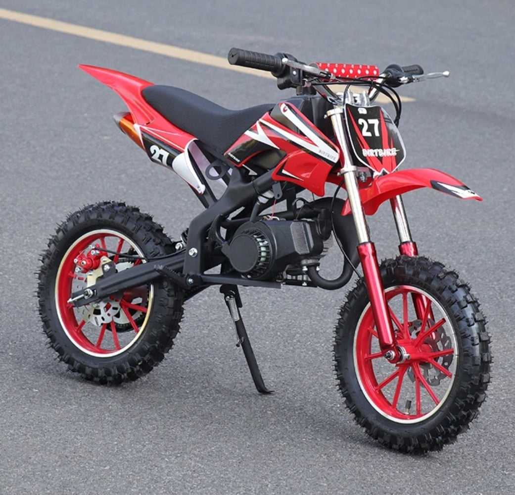 Kids Gas Dirt Bike Beginner Rider Age 5-8 years