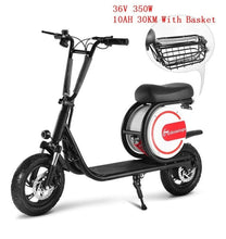 تحميل الصورة إلى عارض المعرض، New All purpose City Electric Scooter Foldable 36V 10Ah 350W
