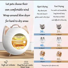Load image into Gallery viewer, 360° Quick Dry Pet Grooming Box with Silent Comfort LZM-CWHGJ01
