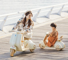 Load image into Gallery viewer, Kids Electric Vespa stylish 03 wheels Scooter Age 3-7 Years
