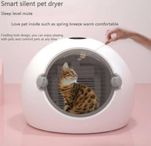 Load image into Gallery viewer, Home Pet Drying Box, Intelligent Silent Pet Dryer, Built-in Light, 360° Warm Air Surround, Color Screen, White
Zoom -ZRW-CWHGJ01
