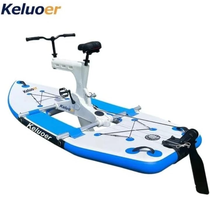 Keluoer inflatable Water Bike for fitness, fishing,  and leisure
