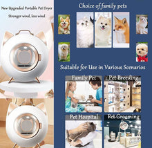Load image into Gallery viewer, 360° Quick Dry Pet Grooming Box with Silent Comfort LZM-CWHGJ01
