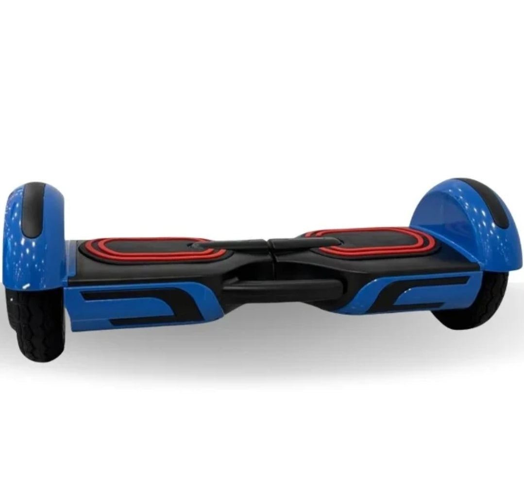 Electric Self Balancing Hoverboard Blue Black -LED Wheels Teens Age 5-12
