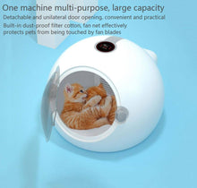 Load image into Gallery viewer, Home Pet Drying Box, Intelligent Silent Pet Dryer, Built-in Light, 360° Warm Air Surround, Color Screen, White
Zoom -ZRW-CWHGJ01
