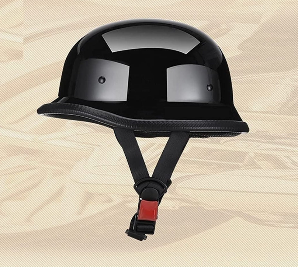 Retro German Style Bike Helmet