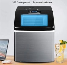 تحميل الصورة إلى عارض المعرض، Household Ice Maker Machine for Countertop 55lbs ice cubes Ready in 12-20min
