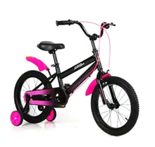 Load image into Gallery viewer, Lamborghini Kids Bicycle 12 Inch Black/Pink Age 5-8 Girls
