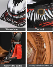 تحميل الصورة إلى عارض المعرض، Retro Style Baseball Cap Half Helmet
