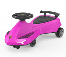 تحميل الصورة إلى عارض المعرض، Kids Lamborghini Swing Car Ride on Age 3-5 unisex
