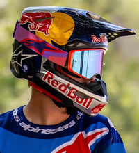 تحميل الصورة إلى عارض المعرض، Fox Redbull Motorcross Goggles for E bikes &amp; Performance Scooters
